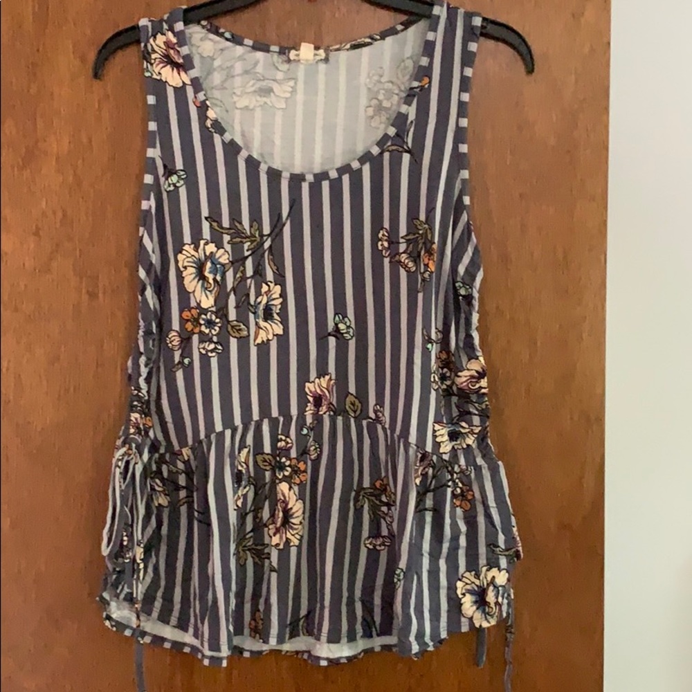 Eyeshadow Striped Tank